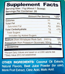 SFuels glutamine pack indicating high-quality supplement for recovery and gut resilience.