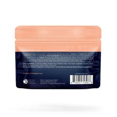 SGC Slumber Shots jar with gummies demonstrates convenient nightly supplement.