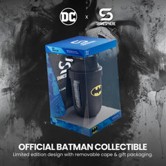 SHAKESPHERE Batman Edition logo close-up with bold superhero branding.
