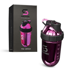Shakesphere easy-clean interior minimizes powder residue and maintenance time.