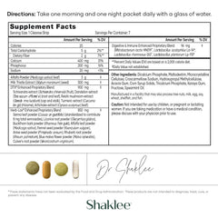 Shaklee 7-Day Cleanse night packet supporting restful sleep and nighttime routine