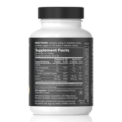Shaklee Vita-C 250mg lemon bottle front view showing 60 tablets for daily wellness.