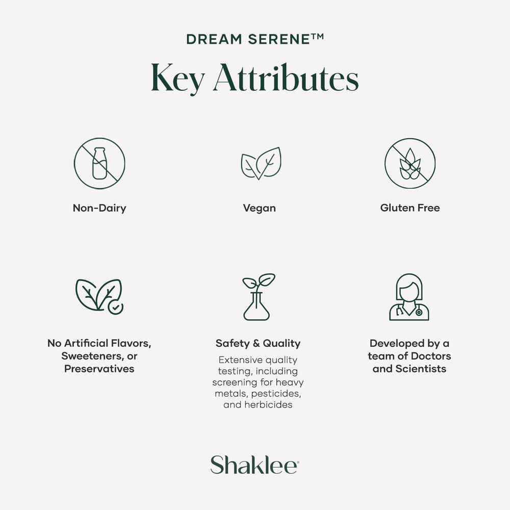 Shaklee Dream Serene on a nightstand ready for a refreshed morning