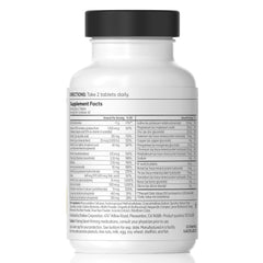 Shaklee Vita-Lea Gold bottle side view, showing easy daily tablet routine