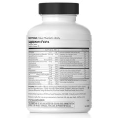 Shaklee Vita-Lea Men bottle back label detailing minerals and vitamins C D E