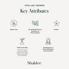 Shaklee Vita-Lea Women sealed packaging conveys quality and potent daily nutrition
