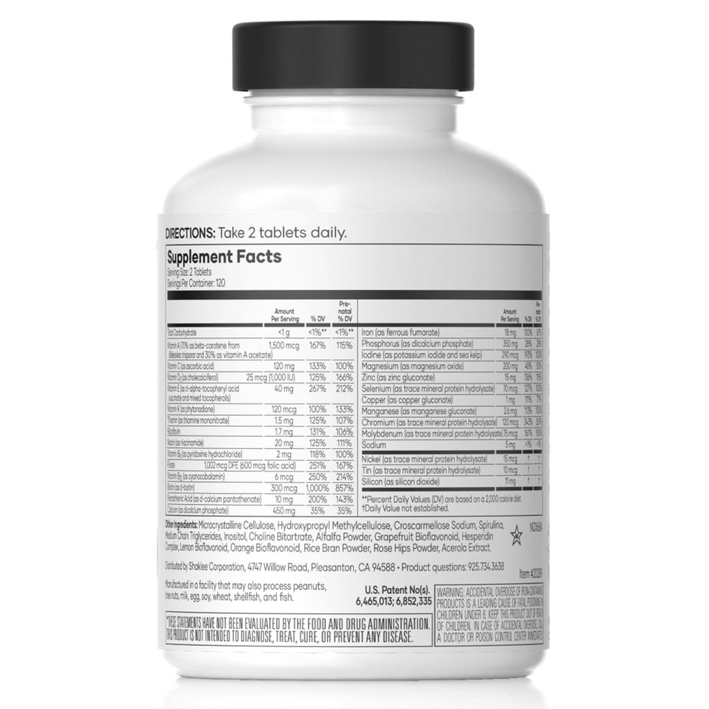 Shaklee Vita-Lea Women tablets in bottle support everyday wellness and energy
