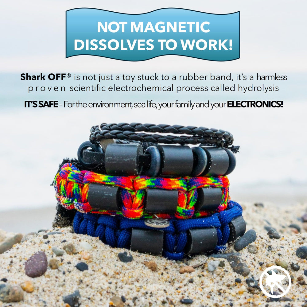 Shark OFF family-friendly design fits all ages and activities.