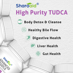 Sharoaid Tudca dosage instructions on label for daily use