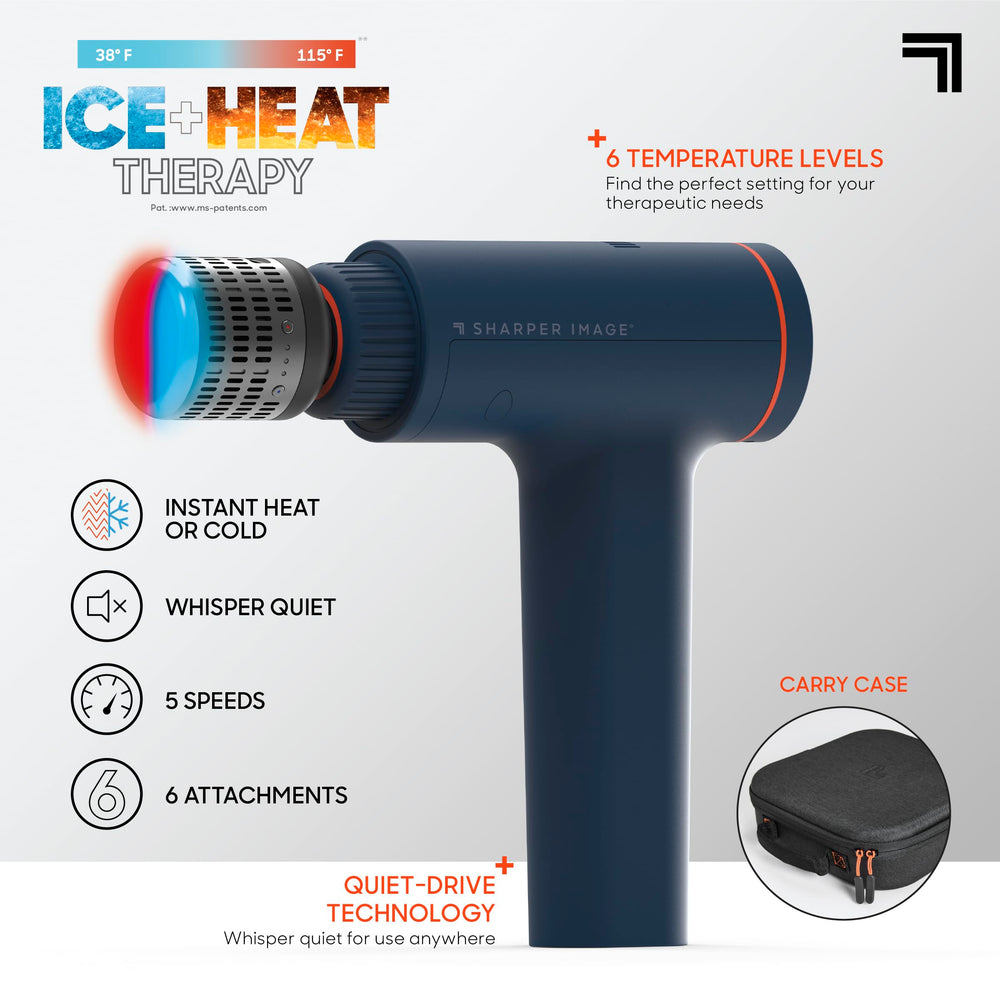 Sharper Image quiet-drive motor keeps sessions quiet and focused.