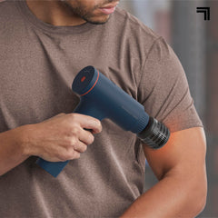 Sharper Image six-attachment heads enable personalized muscle care.