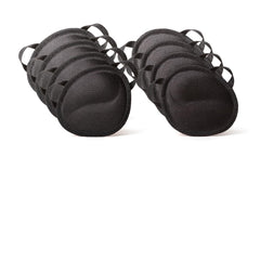 SHEEC SockShion ball-of-foot cushion in black for all-day comfort inside heels.