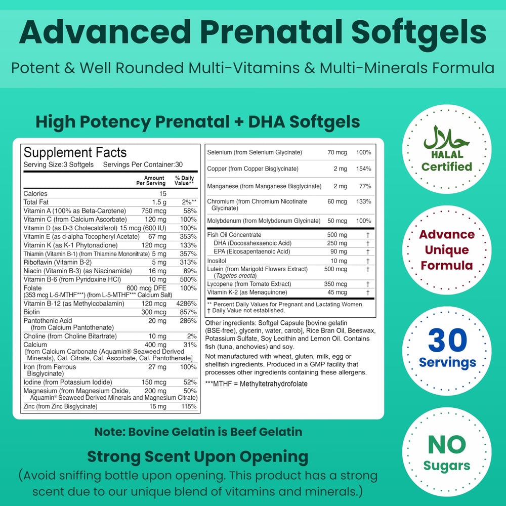 SHIFAA NUTRITION DHA-EPA softgels close-up highlighting brain development support