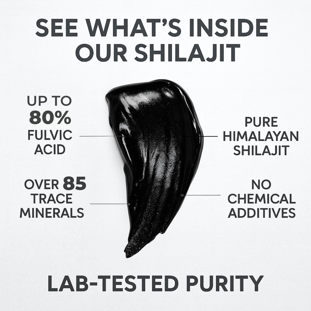 SHILAHEAL Himalayan harvest image highlights pure origin and potency for wellness