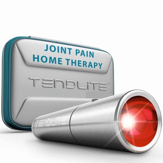 SHINE Deep Red Tendlite front view, portable red light therapy device for home use