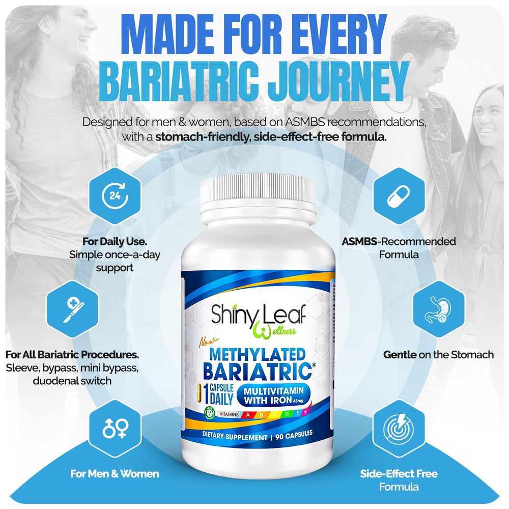 Shiny Leaf vitamin label with dosage info assists daily planning and adherence.