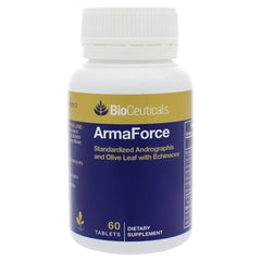Shoofoo MSNOR ArmaForce olive leaf bottle for vegan immune support and daily wellness