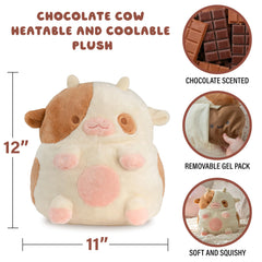 Shopzoki Cord-free plush cuddle in soft fabric for unrestricted snuggling.