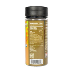 Shrumfuzed Miniz bottle label closeup; tamper-evident packaging supports product integrity.