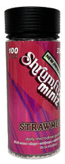 Shrumfuzed Miniz gummy close-up showing Lion’s Mane and Reishi benefits.