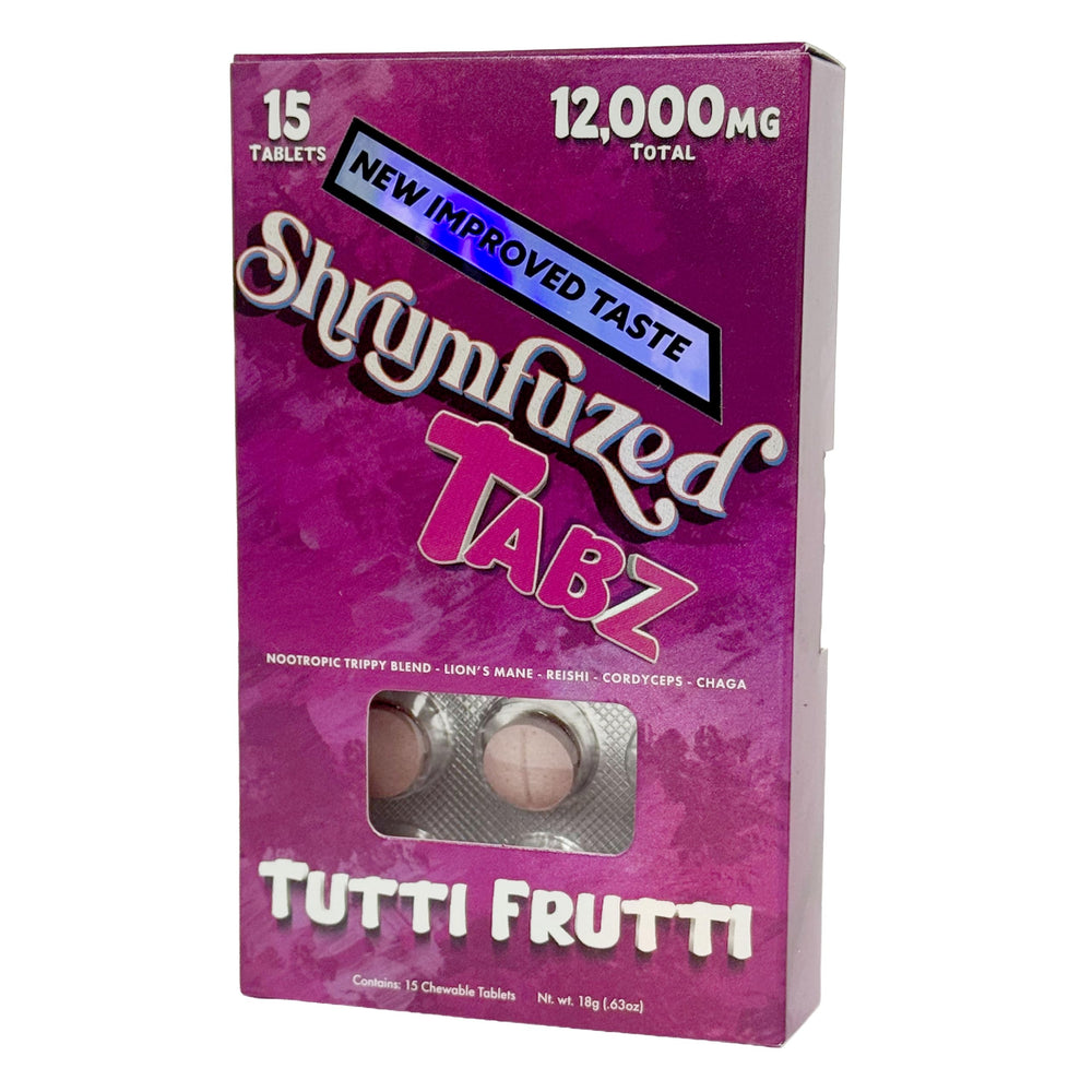 Microdosing ready Shrumfuzed tablets for focus and mental clarity