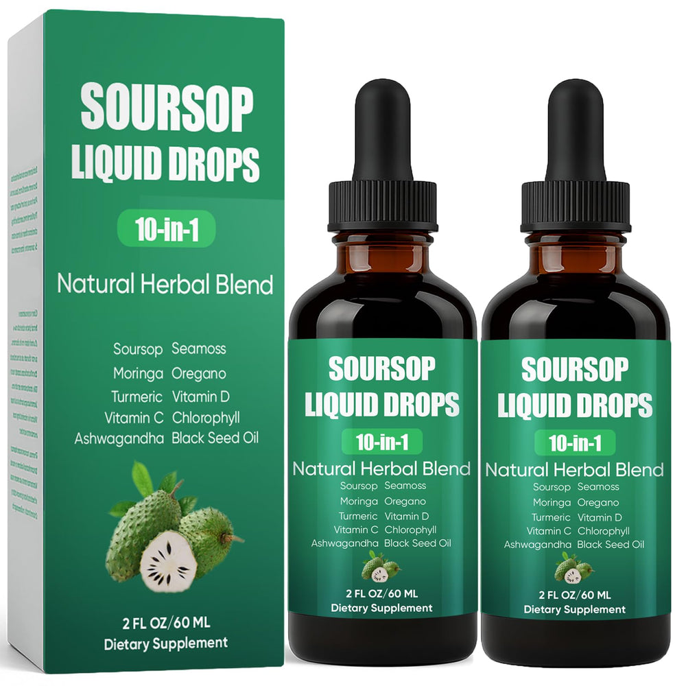 Shwfhi Primehaven Soursop Drops bottle on a clean surface for daily wellness support
