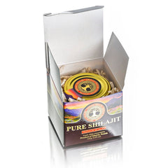 Siberian Treasure Shilajit resin pour demonstrates smooth mixing into drinks.