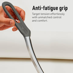 Sidekick Bow durable stainless steel design resists drops.