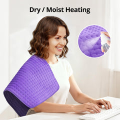 Siinsay heating pad offers moist and dry heat options for flexible warmth