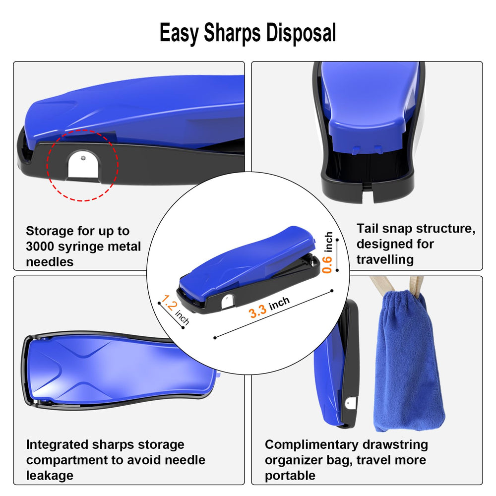 sijidou needle clipper easy-use lever for fast clipping.