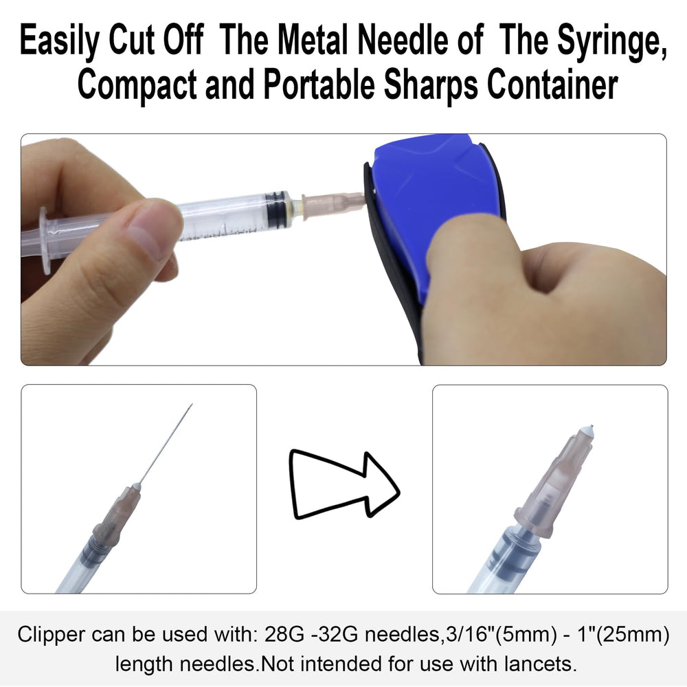 Sijidou lever-action needle clipper demonstrates easy clipping.