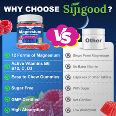 Sijigood gummies with ashwagandha for calming evenings