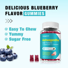 Blueberry gummies with smooth texture and natural flavor from Sijigood