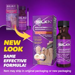 Healthy-looking nails concept with Silka antifungal formula supporting nail restoration.