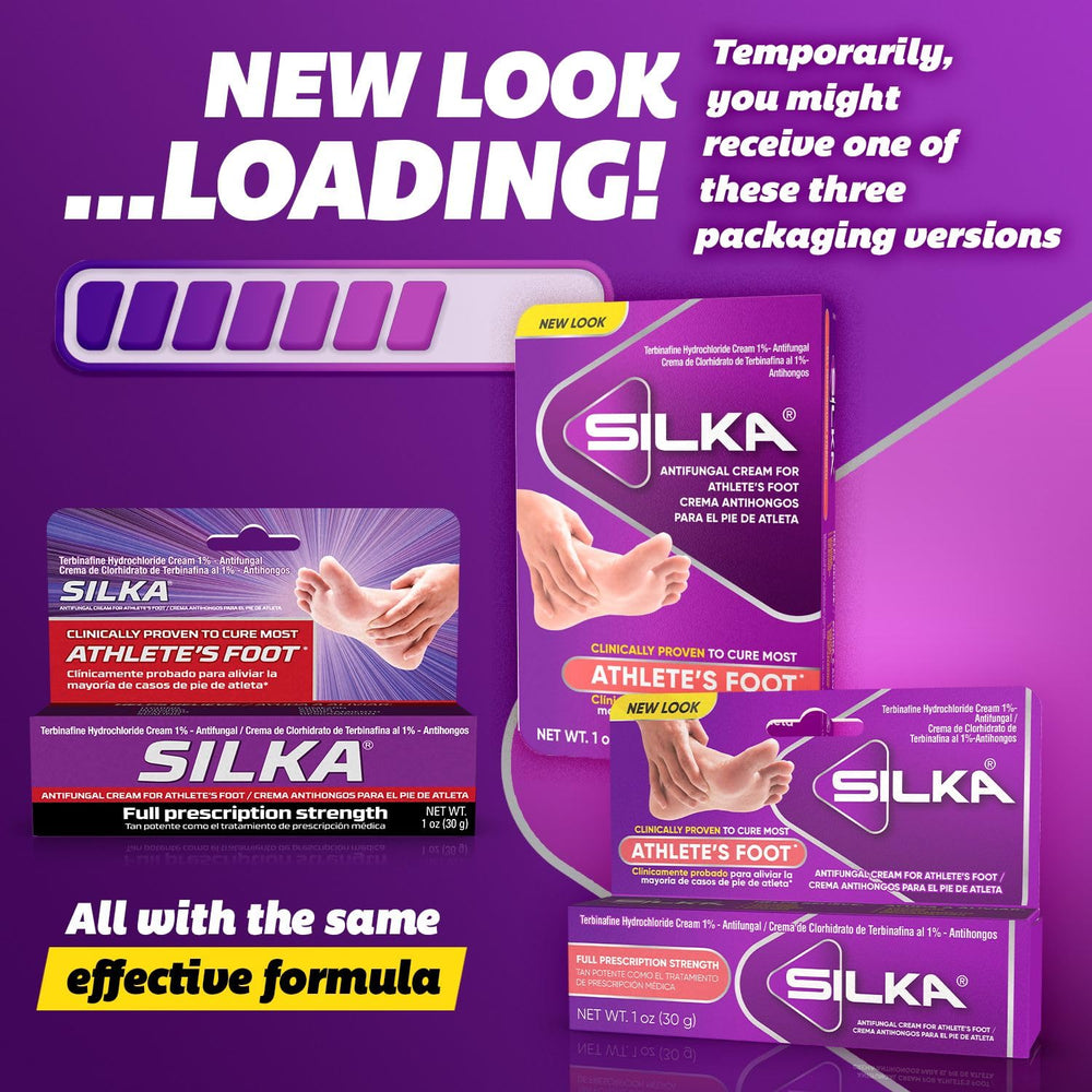 Silka Nail appearance improvement from the kit's solutions.