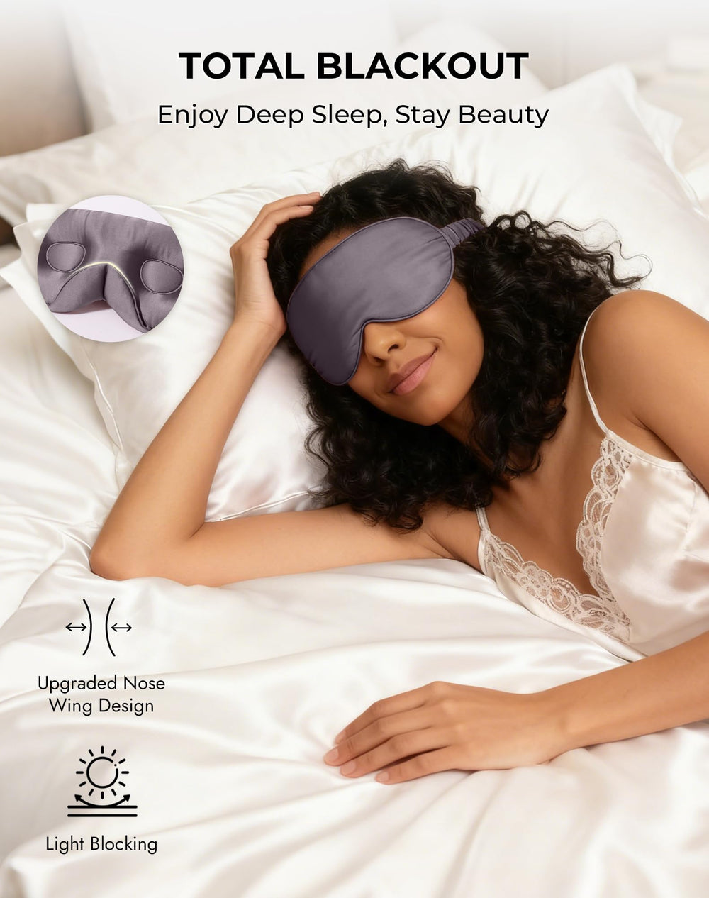 SilkSilky gift-ready packaging for a premium sleep accessory
