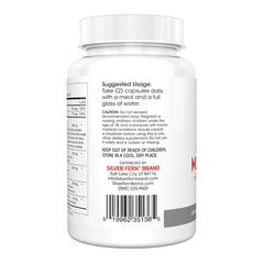 Silver Fern vegicaps ready for daily vitamin routine.