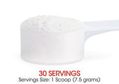 Silver Fern Sensitive Gut Fiber scoop with powder for easy daily dose.