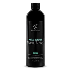 SilverCeuticals nano colloidal silver bottle 32ppm for immune support.