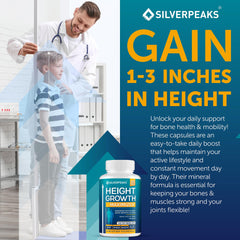 SILVERPEAKS Growth Capsules are US-made with a clean, GMO-free formula.