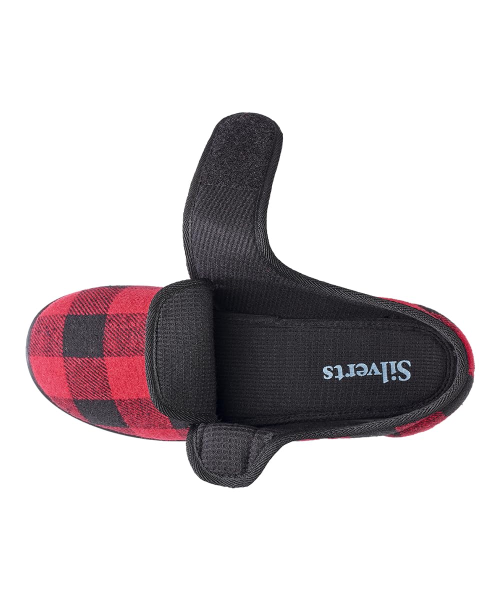 Silvert's Adaptive slippers feature a soft interior for gentle comfort