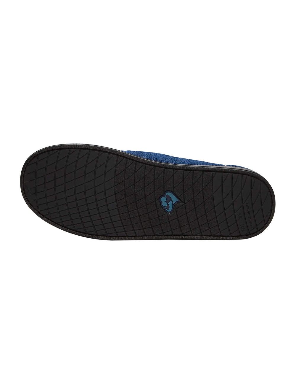 Silvert's non slip sole providing grip on indoor surfaces.