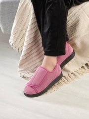 Silvert's Adaptive Women's slippers with removable insole for added depth