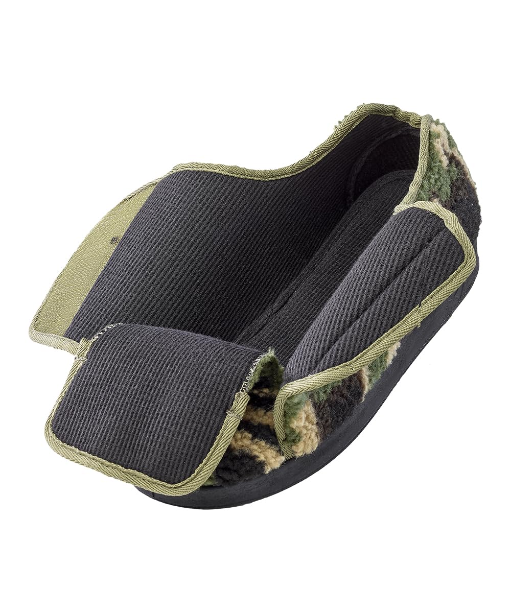 Silvert's diabetic slippers include removable insole and spacer for customization.