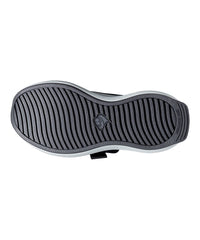 Interior of Silvert's shoe featuring extra depth for inserts and comfort.