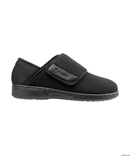 Silvert's Extra Wide Comfortsteps Shoes front view, ideal for easy all-day wear