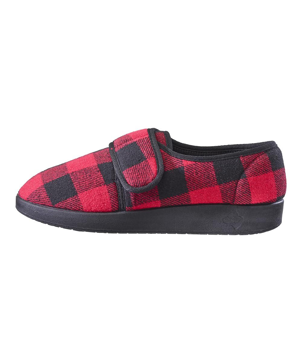Silvert's slippers with fluid barrier to protect against spills and odors.