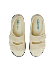 Silvert's Recovery Sandals with a fluid barrier protecting against spills and odors