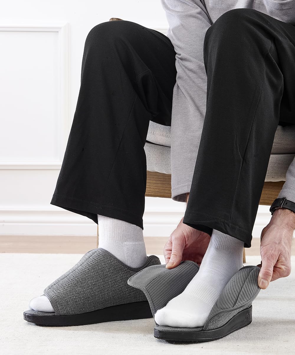 Silvert's indoor-outdoor slippers ideal for everyday wear and warmth.