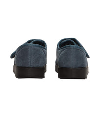 Silvert's Slippers with adjustable-width strap demonstrating customizable comfort.
